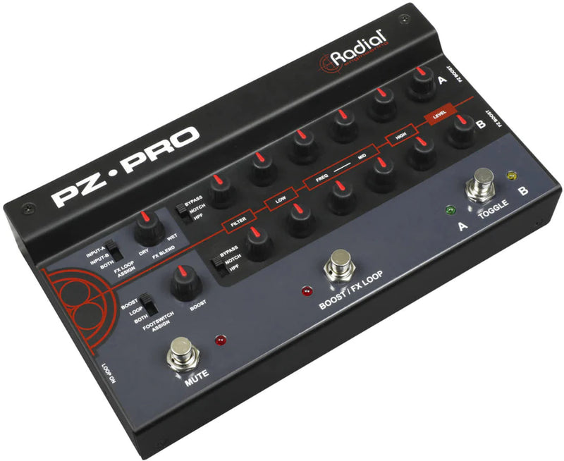 Radial PZ-Pro @ - Radial Engineering PZ-PRO 2-Channel Acoustic Instrument Preamp