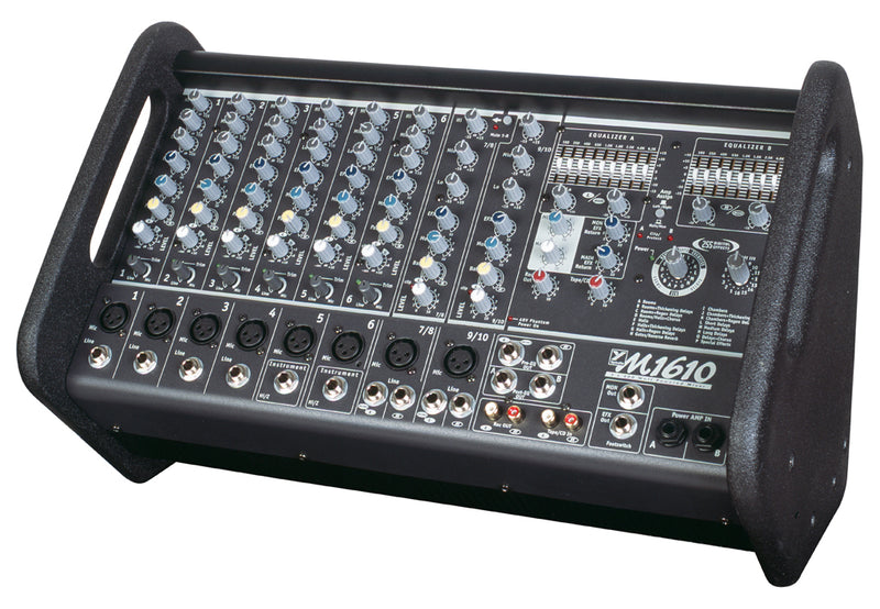 YORKVILLE M1610-2 - MicroMix Series M1610-2 1600 Watt 10-Channel Powered Mixer