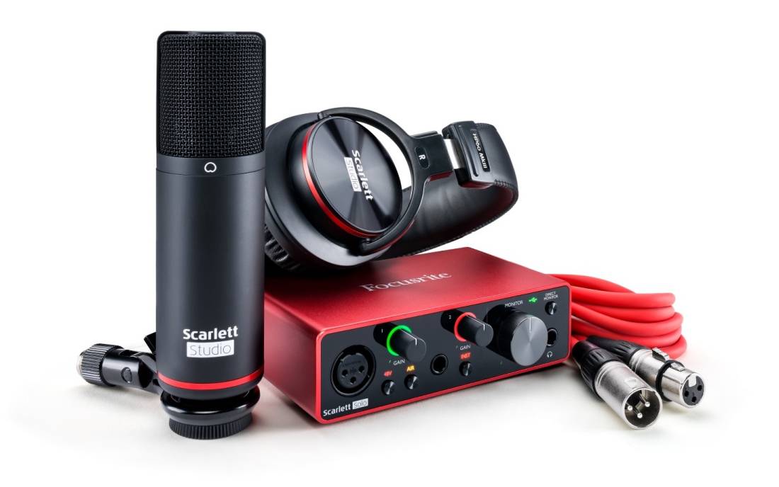 FOCUSRITE Scarlett Solo Studio MK3 - replace by Scarlett Studio 2i2 4th GEN)