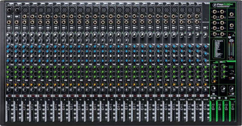 MACKIE PROFX30V3 - Compact 30 channels mixer with FX and USB