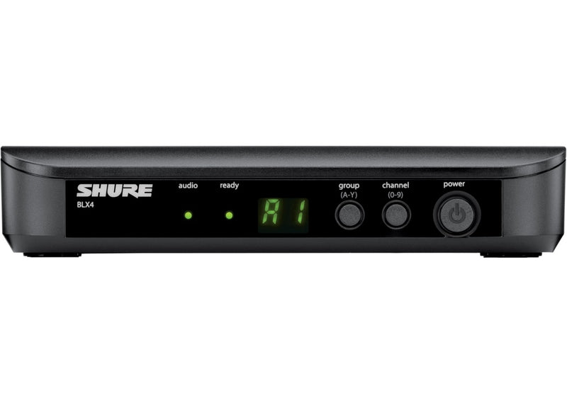 Shure BLX4-H8 518-542 MHZ - (Nwe-open box) Wireless Diversity Receiver with PS23 & Internal Antennas