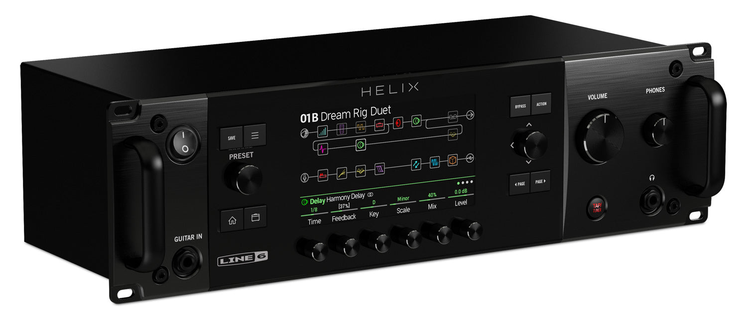 LINE 6 INSTRUMENT HELIX RACK - Multi FX guitar rackmount processor