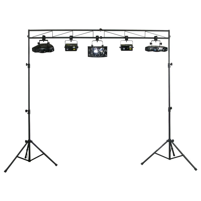 Odyssey LTMTS8 Lighting Truss - Odyssey LTMTS8 - Black 8′ Wide Portable Truss System