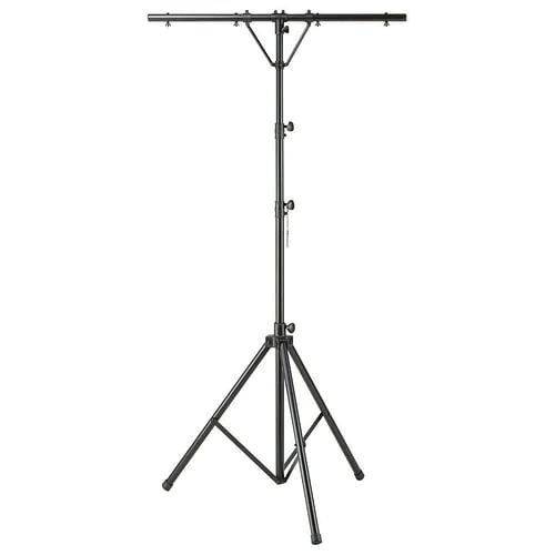 Odyssey LTP2 Stand Lighting - Odyssey LTP2 - 12′ Tall Black Lighting Tripod Stand with Top T-Bar