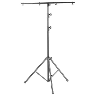 Odyssey LTP6 Stand Lighting - Odyssey LTP6 - 9′ Tall Black Lighting Tripod Stand with Top T-Bar