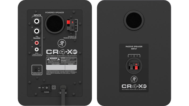 MACKIE CR-XBT - Creative Reference Multimedia Monitors with Bluetooth (PAIR)