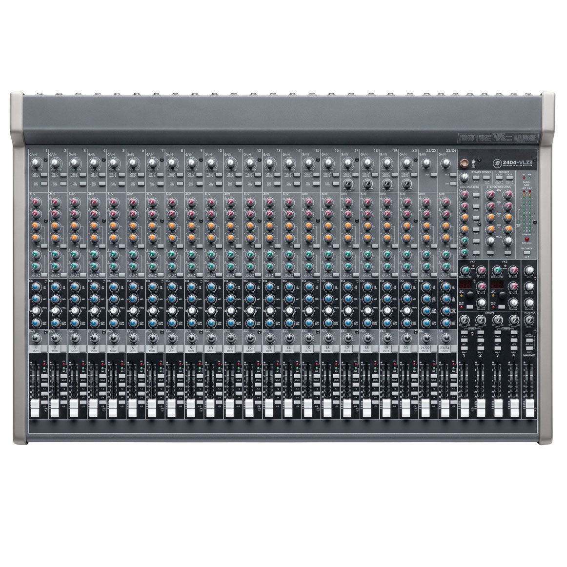 MACKIE 2404VLZ4 - Studio grade 24-channel fx mixer with USB