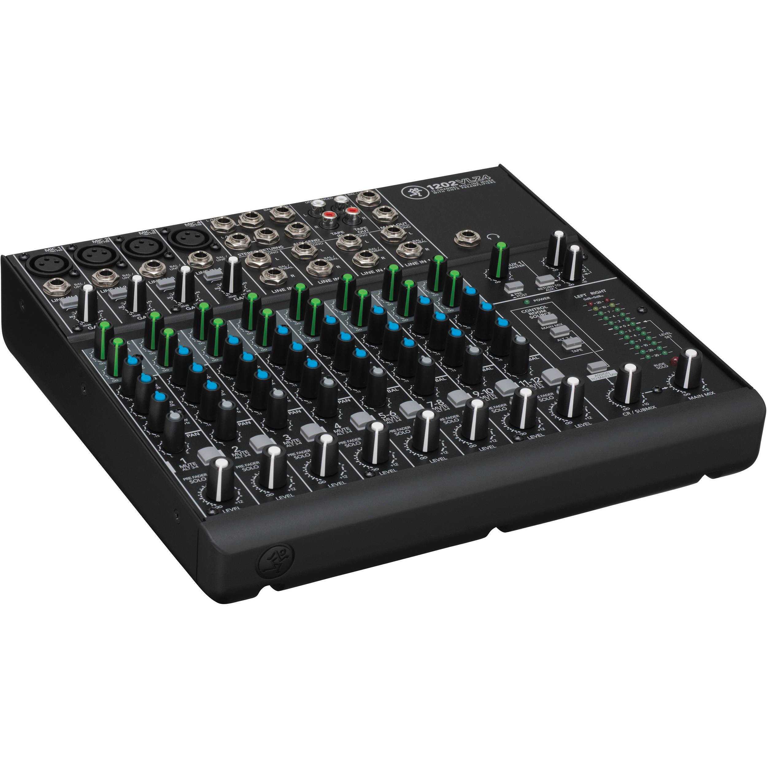 MACKIE 1202VLZ4 - Studio grade 12-channel mixer.