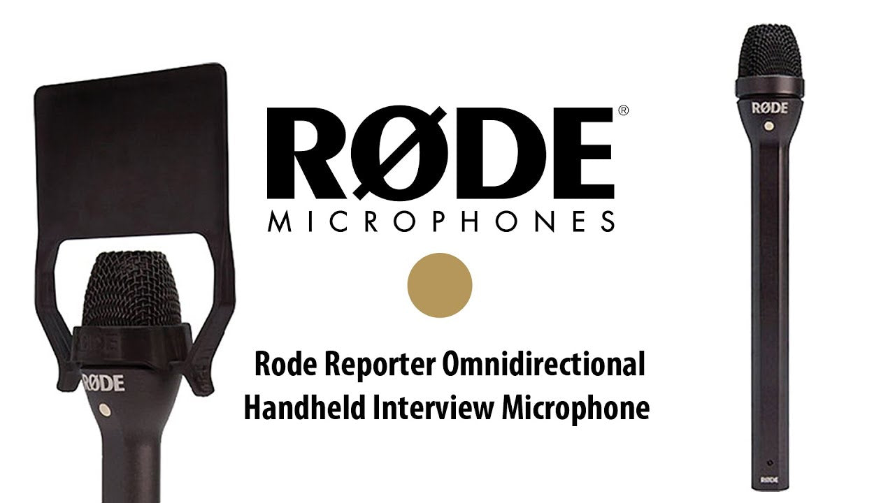 RODE REPORTER Omnidirectional Interview Microphone