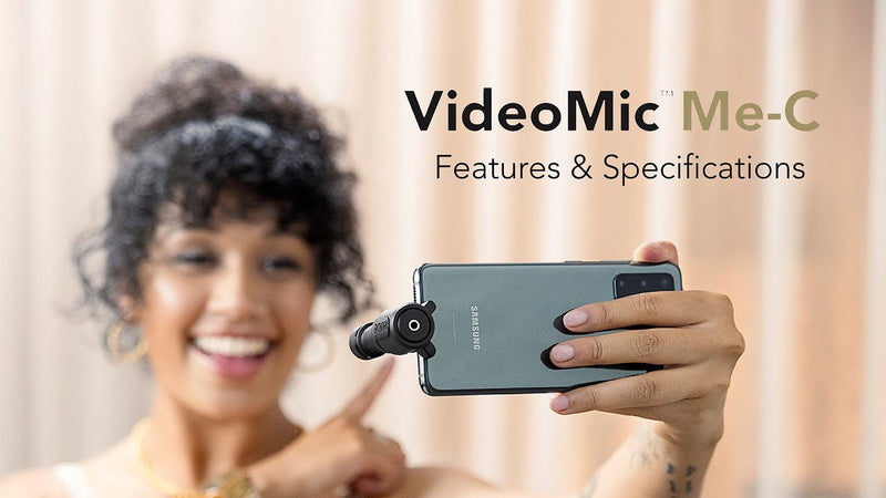 RODE VideoMic ME-C (Directional Microphone For USB C Devices)