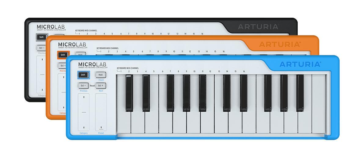 ARTURIA MICROLAB - Midi Keyboard control 25 notes