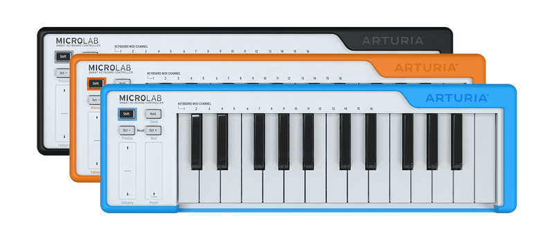 ARTURIA MICROLAB - Midi Keyboard control 25 notes