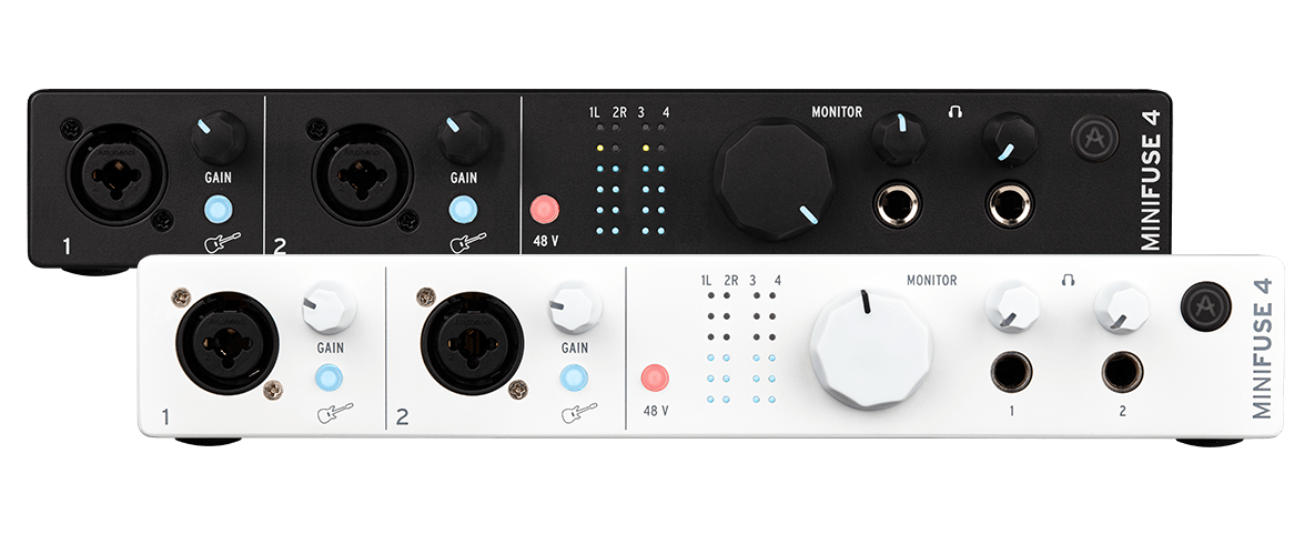 ARTURIA MINIFUSE 4 - 4 x 4 PORTABLE AUDIO INTERFACE.