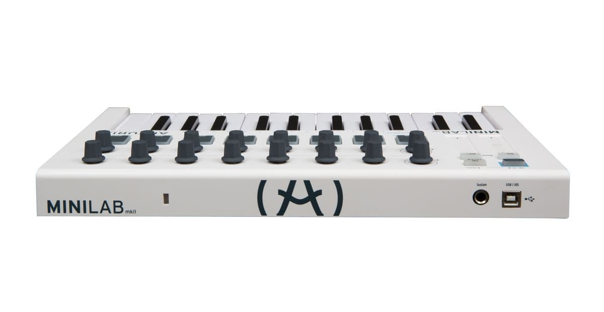 ARTURIA MINILAB MKII 25 - Notes Midi controler keyboard