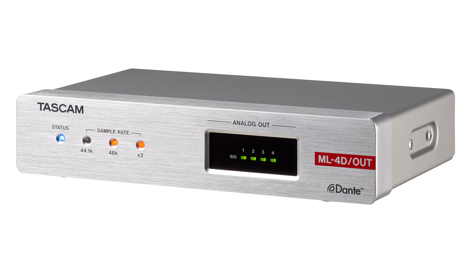 TASCAM ML-4D-OUT-E Dante Converter
