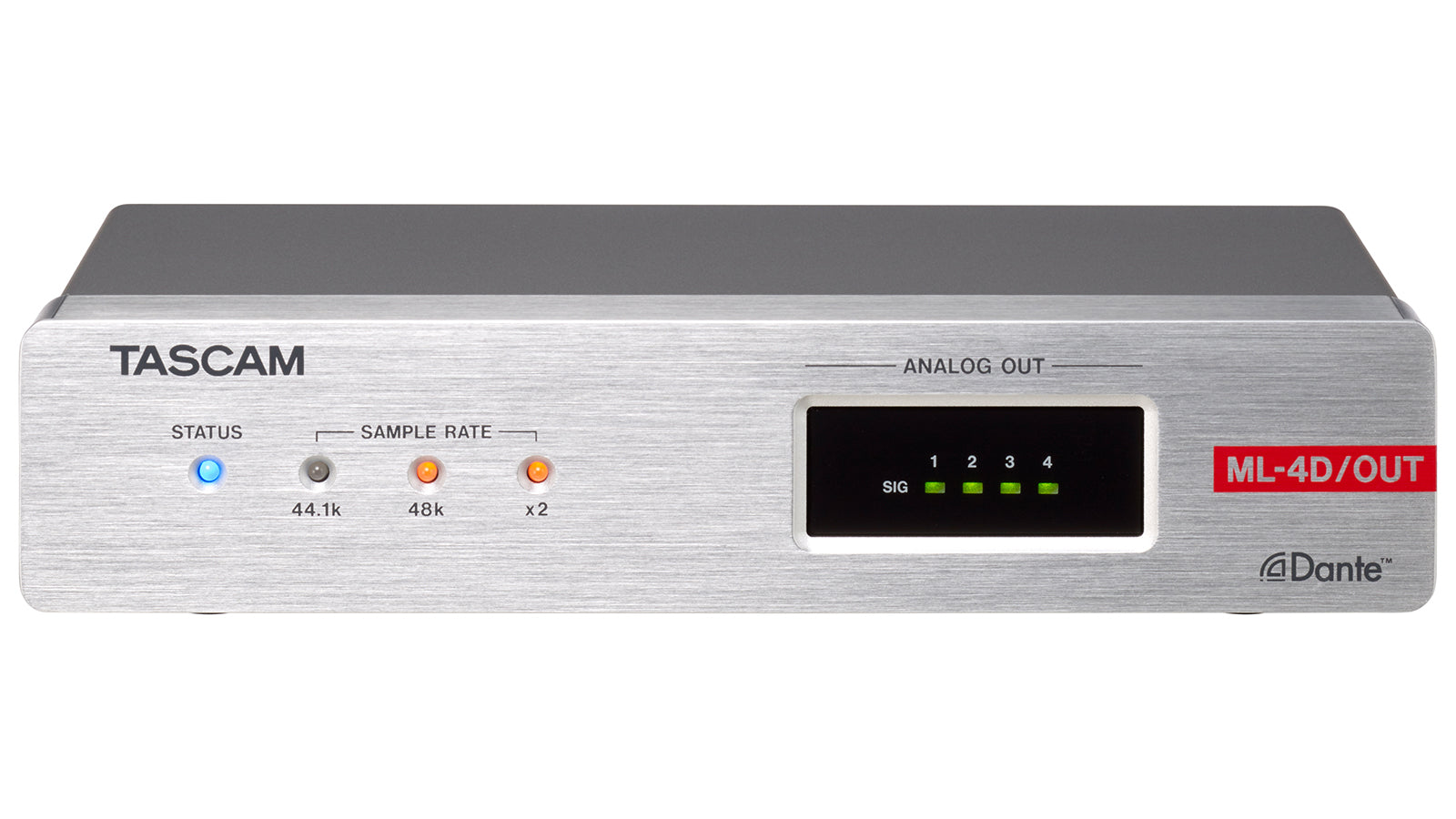 TASCAM ML-4D-OUT-E Dante Converter