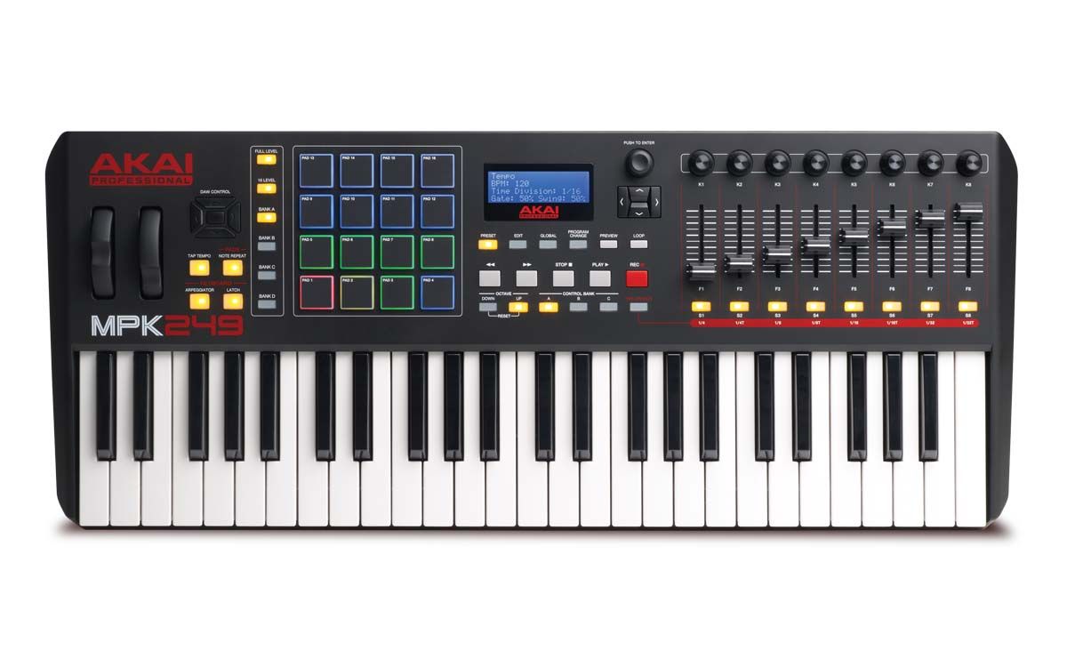 AKAI PRO MPK249 - MIDI Controler 49 notes