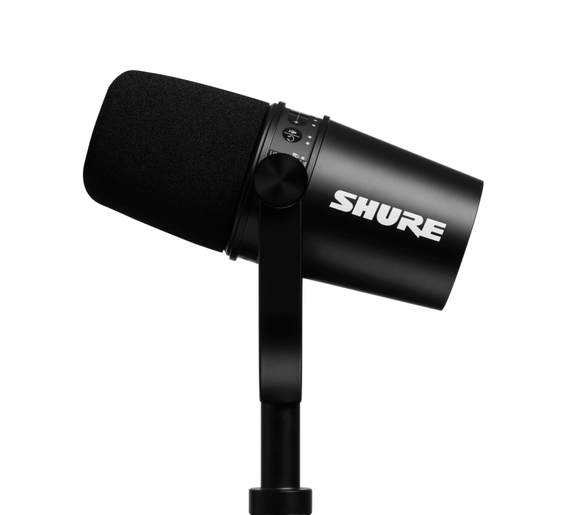 SHURE MV7 - USB & XLR PodCast Microphone