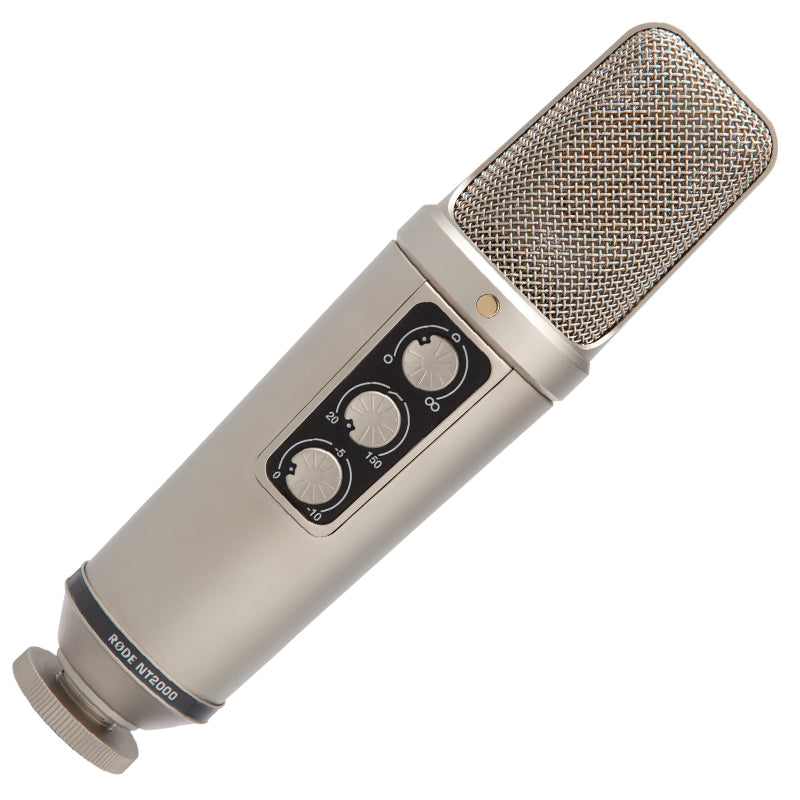 RODE NT2000  seamlessley variable dual 1'' condenser Microphone