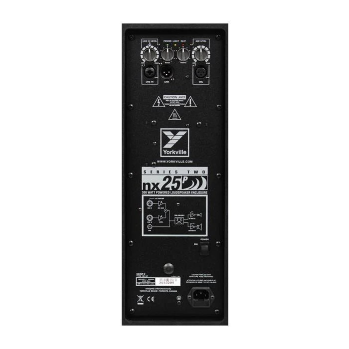 YORKVILLE NX25P-2 - Yorkville NX25P-2 12-Inch 300 Watt Powered Loudspeaker