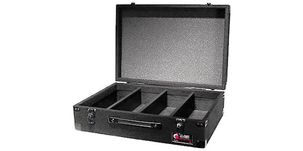 Odyssey CCD450E Case DJ Gear - Odyssey CCD450E - Carpet CD Case Holds 150 Jewel Cases or 450 View Packs