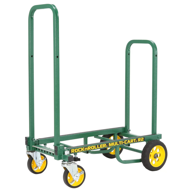 Odyssey OR2RT-GR Multimedia Transport - RockNRoller R2RT-BL Green Micro 8-in-1 Equipment Multi-Cart