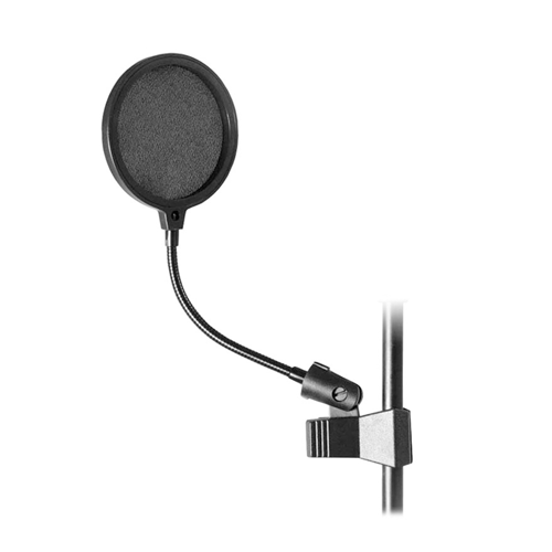 ON STAGE ASVS6-B Pop filter - 6" screen reduces undesirable vocal pops and hisses