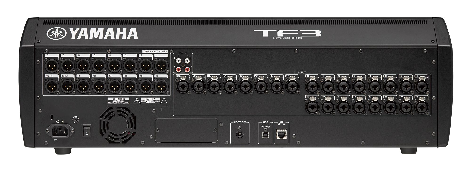 YAMAHA TF3 - Digital console 24 faders 48 inputs