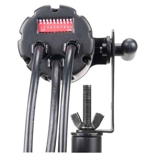 PINSPOT-LED-QUAD-DMX - LED-QUAD-DMX 8W Quad Color Pinspot Light