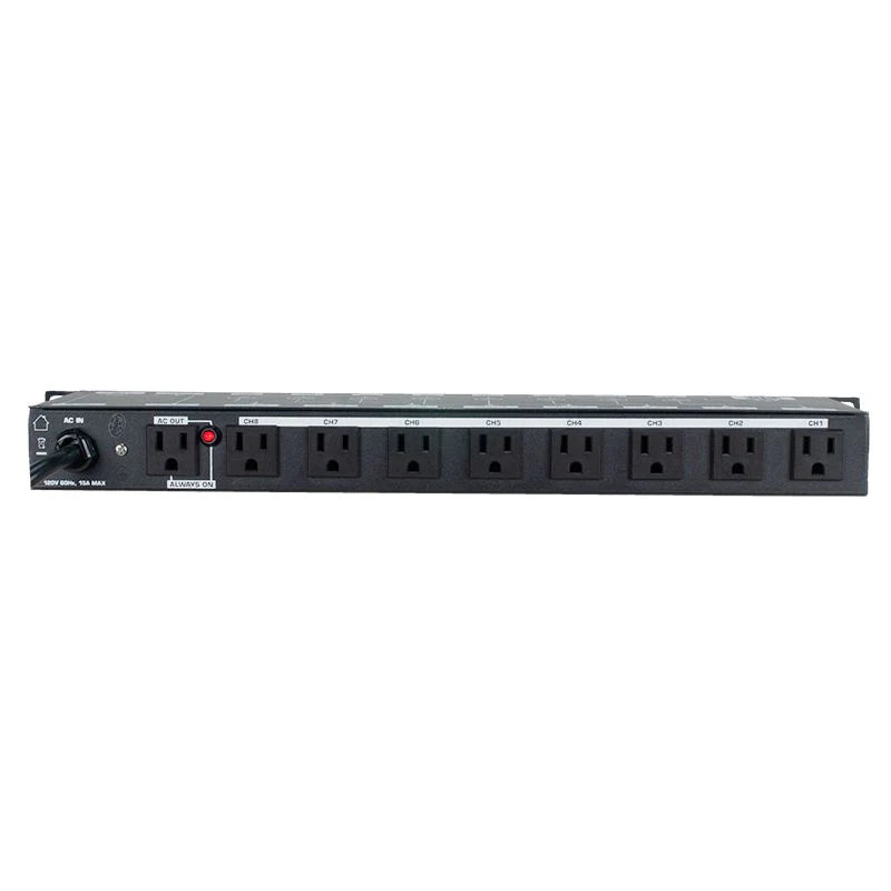 POW-R-BAR-RACK-USB -  19" Rackmount Power Strip