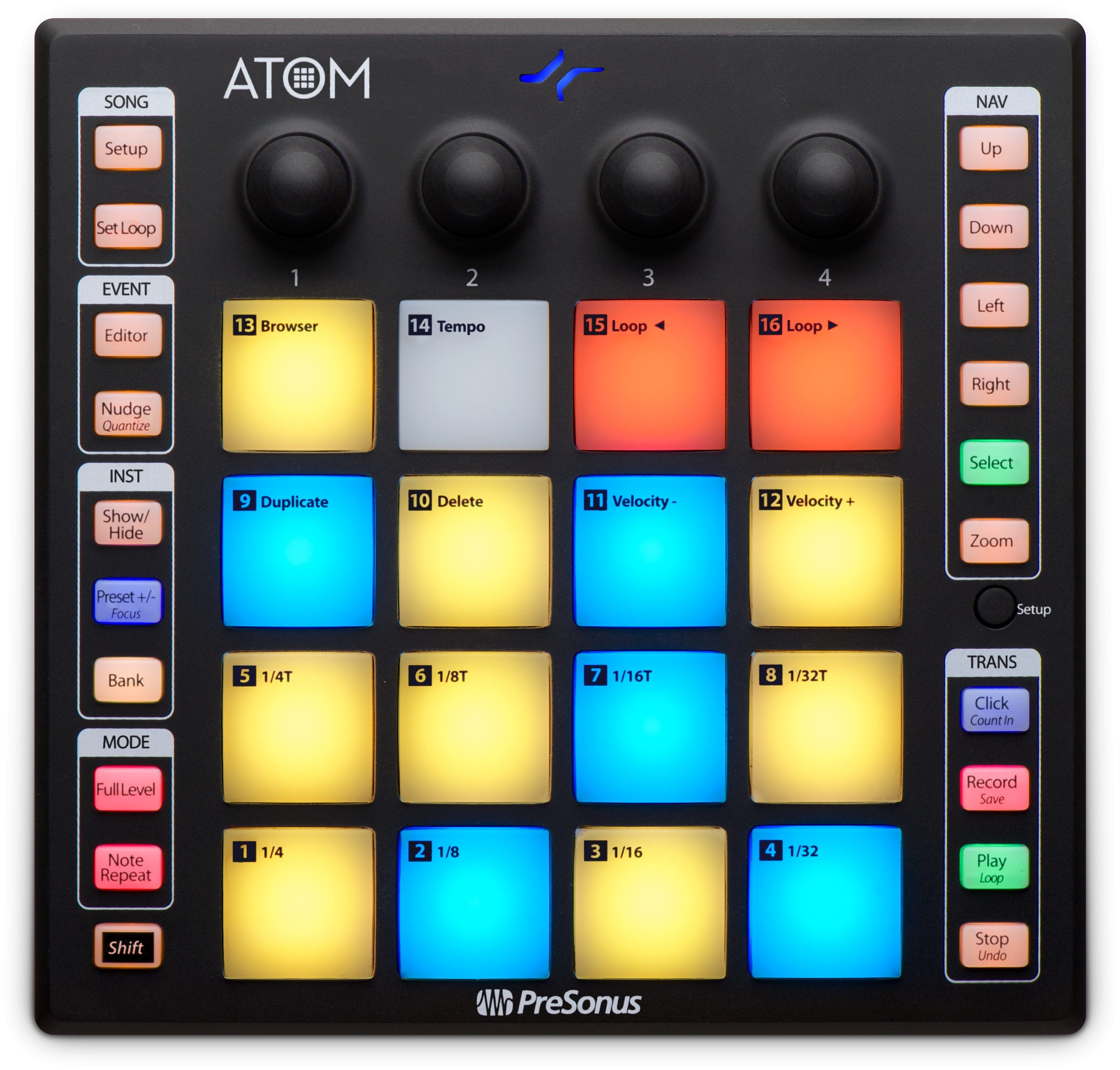 PRESONUS ATOM -  Production and Performance Pad Controller