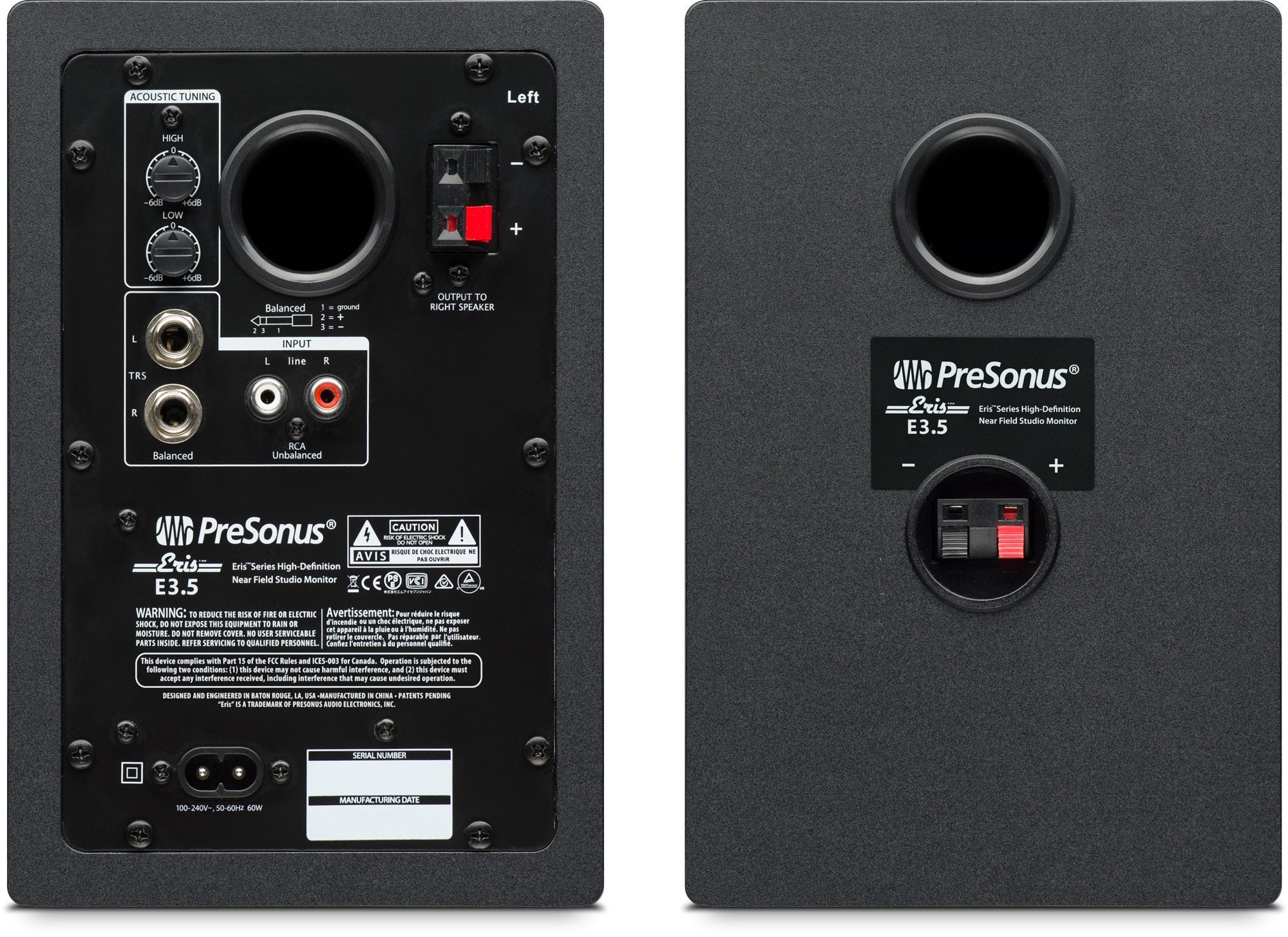 PRESONUS ERIS 3.5BT Bluethoot Active Media Reference Monitors (Pair)