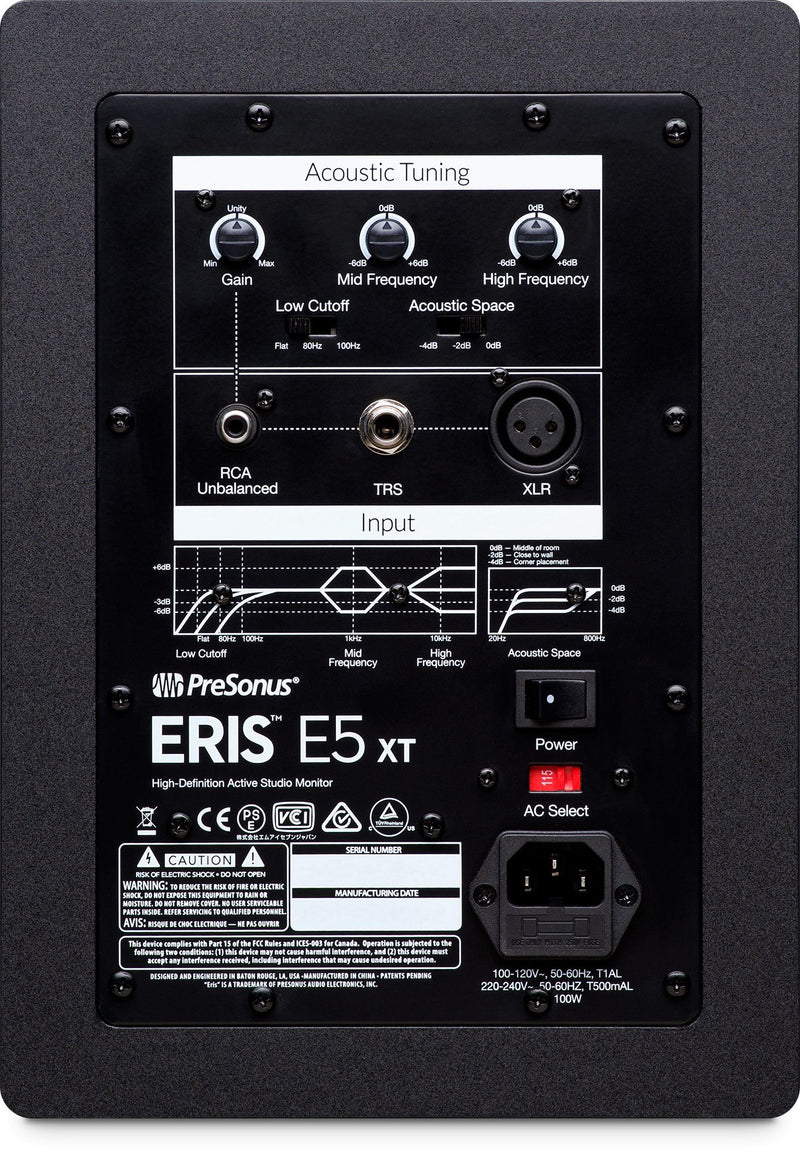 PRESONUS Eris-8XT 2-Way Active Studio Monitors with Wave Guide (Single)