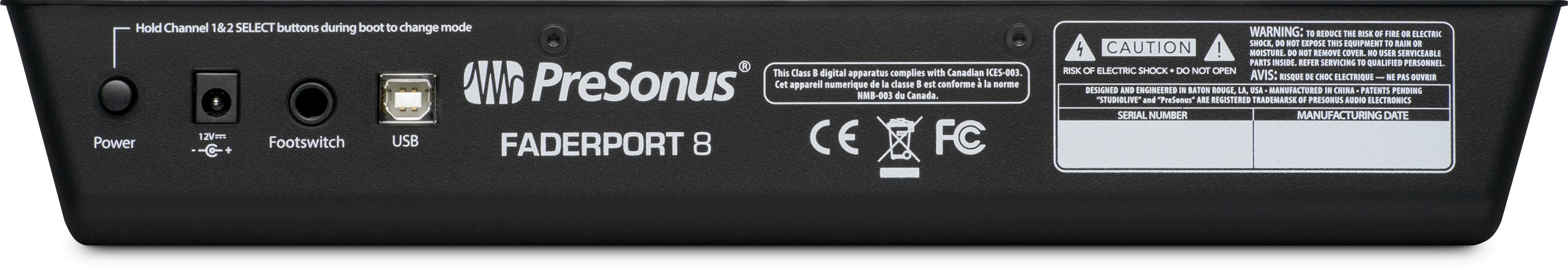 PRESONUS FADERPORT 8 - 8-channel Mix Production Controller