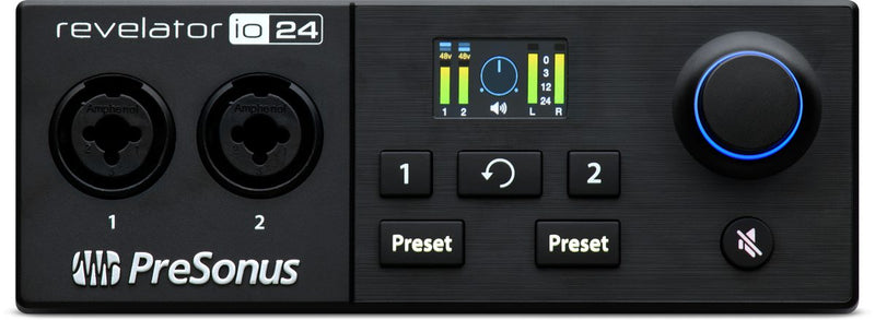 PRESONUS REVELATOR-IO24 - audio interface designed for both recording and streaming