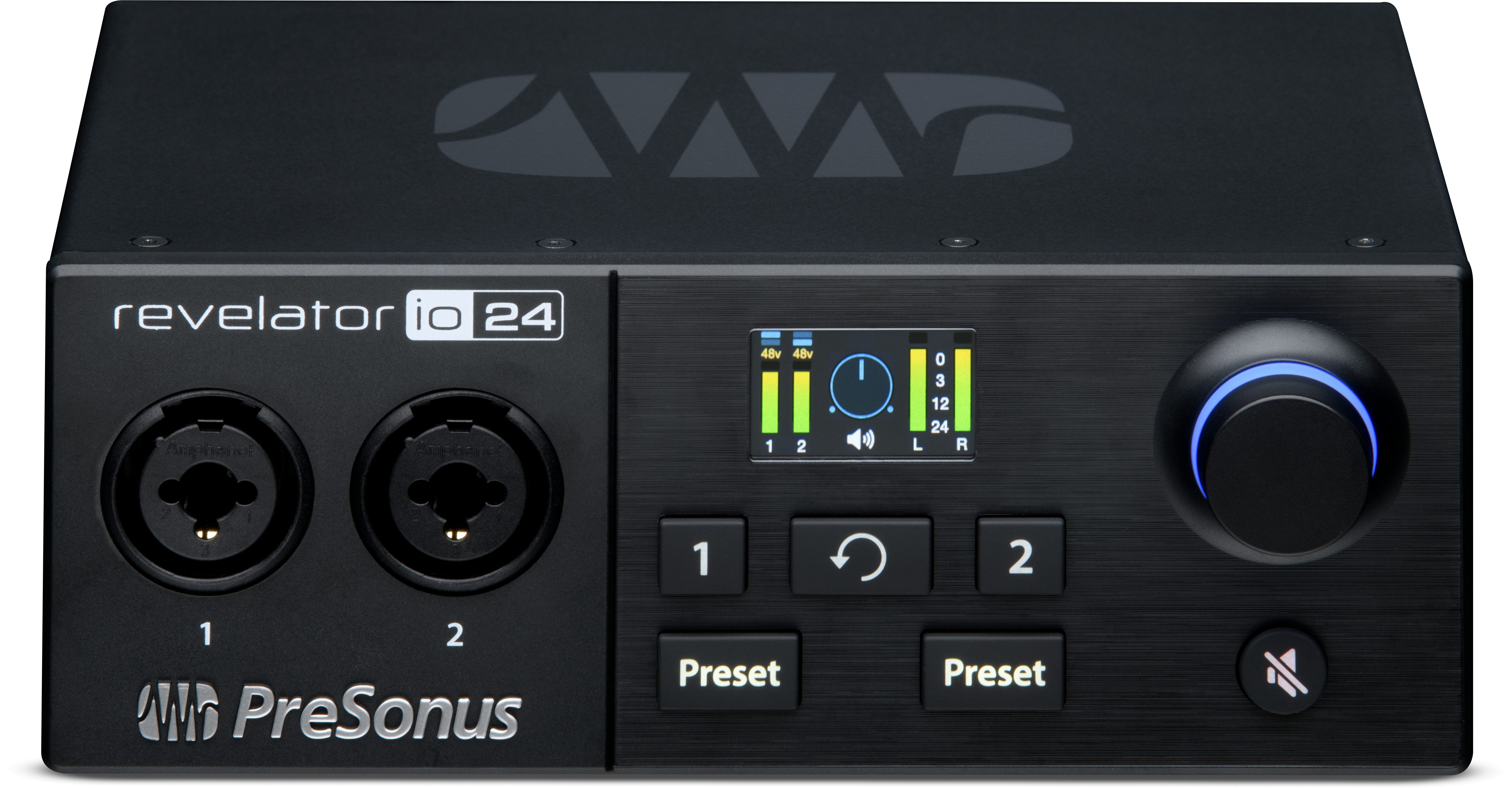 PRESONUS REVELATOR-IO24 - audio interface designed for both recording and streaming