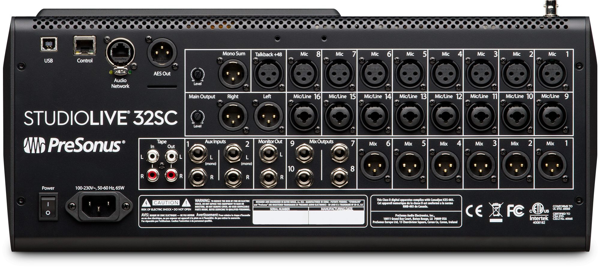 PRESONUS StudioLive 32 SC - 32-channel digital mixer