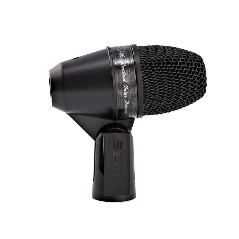 SHURE  PGA56-XLR - Cardioid swivel-mount dynamic snare/tom microphone.