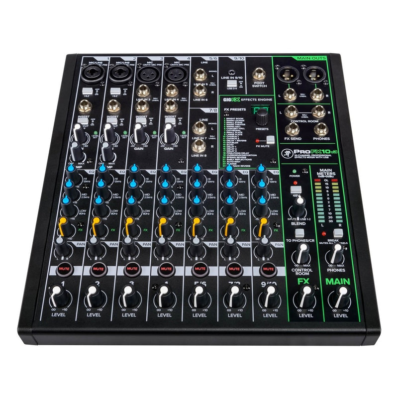MACKIE PROFX10V3 - Compact 10 channels mixer with FX