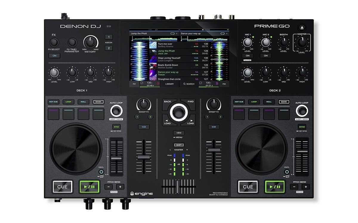 DENON DJ PRIME GO -  Standalone Engine control with WiFi Streaming