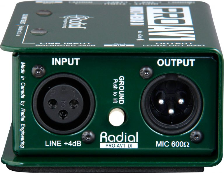 RADIAL PROAV1 - Passive Multimedia Direct Box