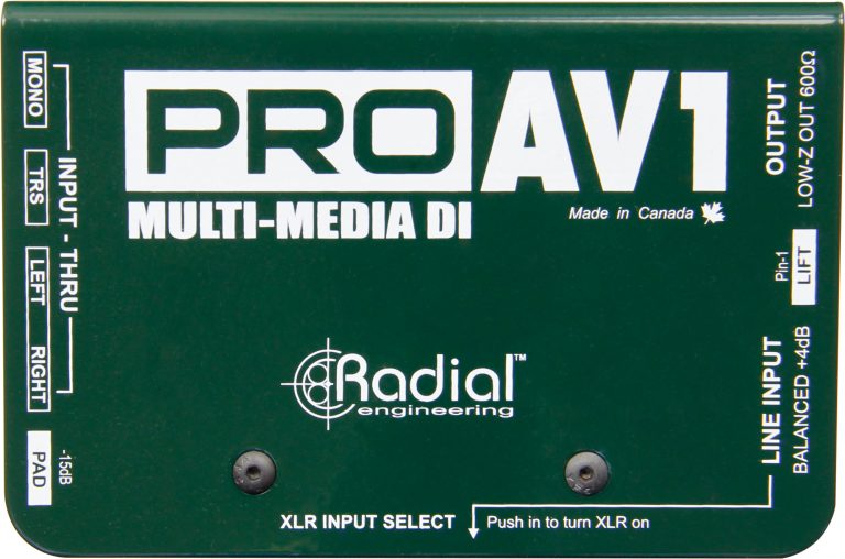 RADIAL PROAV1 - Passive Multimedia Direct Box
