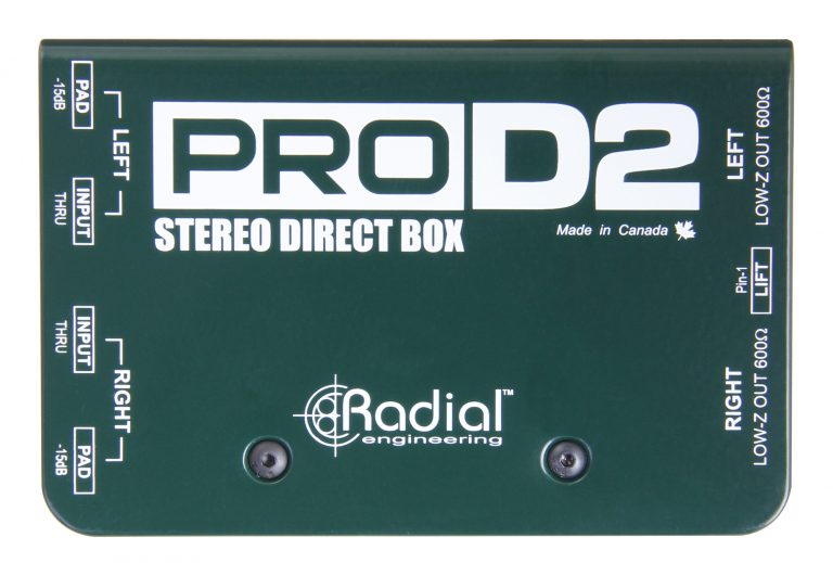 RADIAL PRO D2 - Stereo Passive Direct Box