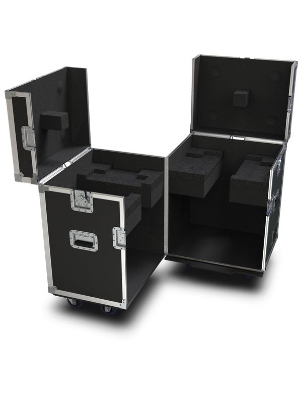 CHAUVET Maverick MK2 Spot/Profile and MK1 Spot/Hybrid (2) Road Case - Maverick MK2 Spot/Profile and MK1 Spot/Hybrid