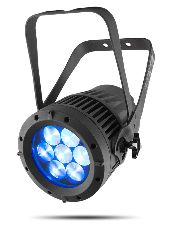 COLORado 1-Quad Zoom - seven Osram RGBW LEDs delivering big time power from a compact, yet solid housing.