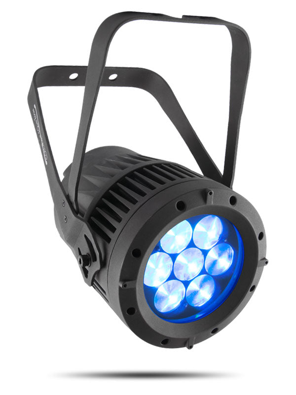 COLORado 1-Quad Zoom - seven Osram RGBW LEDs delivering big time power from a compact, yet solid housing.