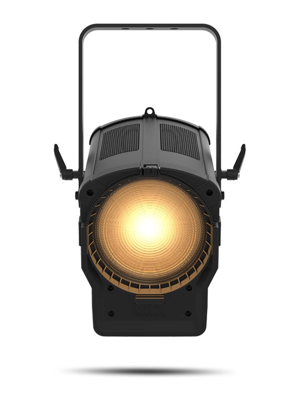 CHAUVET PRO OVATION-F265WW - motorized zoom with a 16°- 68° field range - Chauvet Professional OVATION F-265WW LED Warm White Fresnel With Output Comparable To An 8”, 2,000 W Fresnel