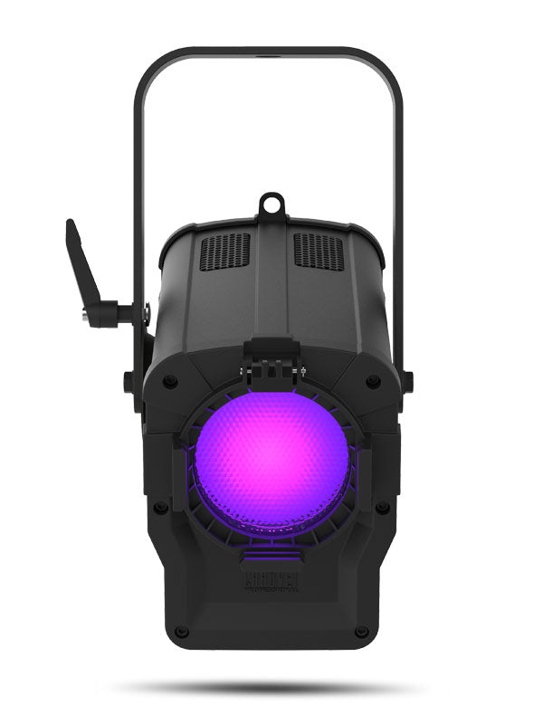 Ovation F-55FC - Fresnel-style fixture ideal for short throw applications in television studios and theatres. - Chauvet Professional OVATION F-55FC Full Color RGBAL LED (3-inch) Inkie Fresnel