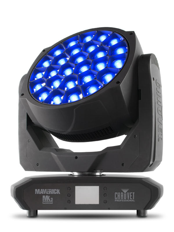 CHAUVET PRO MAVERICK-MK3-WASH - the muscle to handle any application, including long throw situations with ease.