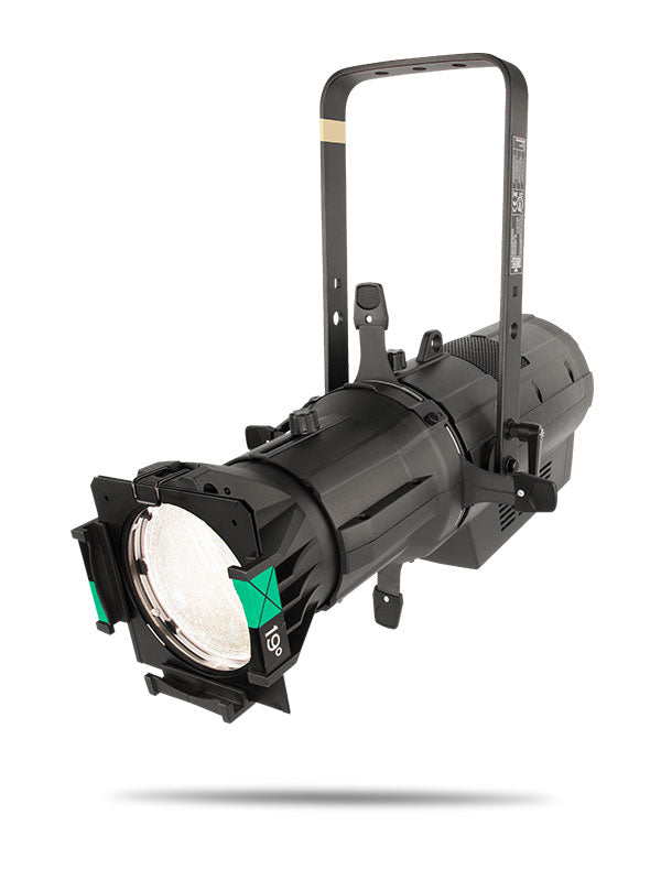 CHAUVET PRO OVATION-E160WW2 - a flat and even field of light for superior gobo projection. Control options include selectable PWM, RDM, and onboard dimming curve selections.
